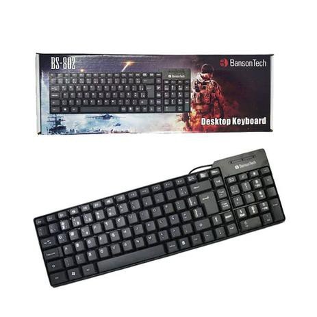 Teclado Usb Banson Tech Shertech-802 Abnt2 - Imagem 3